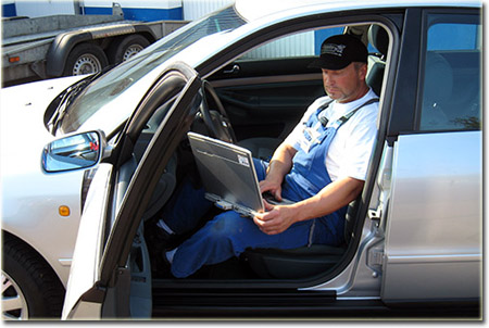 Einstellung der Gasanlage